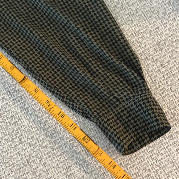 Vintage Laura Scott Women Herringbone Button Down Blouse - Picture 6 of 8